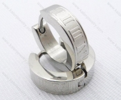 Wholesale Stainless Steel Classical Cutting Earrings KJE050449