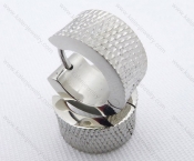 Wholesale Stainless Steel Classical Cutting Earrings KJE050456