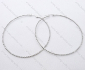 Wholesale Stainless Steel Line Earrings - KJE050501