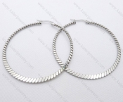 Wholesale Stainless Steel Line Earrings - KJE050506