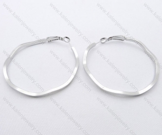 Wholesale Stainless Steel Line Earrings - KJE050510