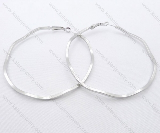 Wholesale Stainless Steel Line Earrings - KJE050511