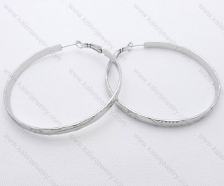 Wholesale Stainless Steel Line Earrings - KJE050513