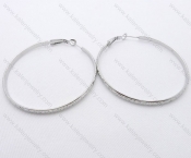 Wholesale Stainless Steel Line Earrings - KJE050516