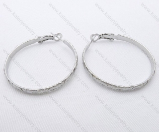Wholesale Stainless Steel Line Earrings - KJE050517