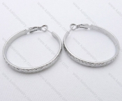 Wholesale Stainless Steel Line Earrings - KJE050518