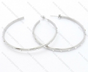Wholesale Stainless Steel Line Earrings - KJE050526