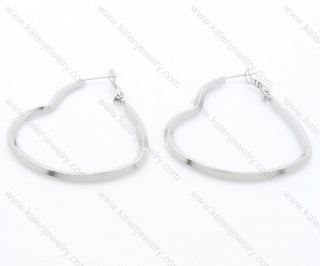 Wholesale Stainless Steel Line Earrings - KJE050542