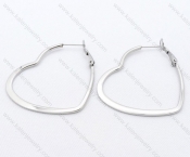 Wholesale Stainless Steel Line Earrings - KJE050544