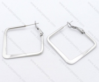 Wholesale Stainless Steel Line Earrings - KJE050546