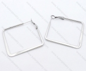 Wholesale Stainless Steel Line Earrings - KJE050547