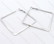 Wholesale Stainless Steel Line Earrings - KJE050548