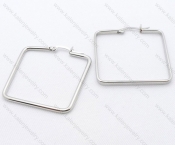 Wholesale Stainless Steel Line Earrings - KJE050549
