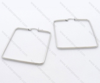 Wholesale Stainless Steel Line Earrings - KJE050550