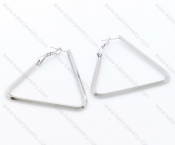 Wholesale Stainless Steel Line Earrings - KJE050552