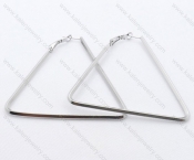Wholesale Stainless Steel Line Earrings - KJE050553