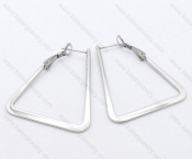 Wholesale Stainless Steel Line Earrings - KJE050554