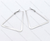 Wholesale Stainless Steel Line Earrings - KJE050555