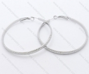 Wholesale Stainless Steel Line Earrings - KJE050559