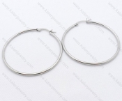 Wholesale Stainless Steel Line Earrings - KJE050567