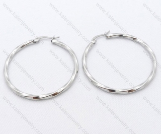 Wholesale Stainless Steel Line Earrings - KJE050578