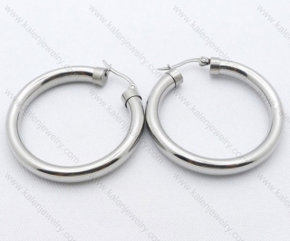 Wholesale Stainless Steel Line Earrings - KJE050584