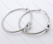 Wholesale Stainless Steel Line Earrings - KJE050595