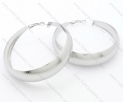 Wholesale Stainless Steel Line Earrings - KJE050606