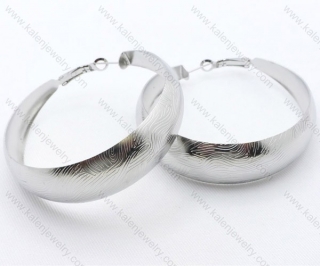 Wholesale Stainless Steel Line Earrings - KJE050607