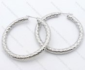 Wholesale Stainless Steel Line Earrings - KJE050619