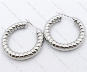 Wholesale Stainless Steel Line Earrings - KJE050620