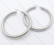 Wholesale Stainless Steel Line Earrings - KJE050621