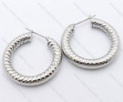 Wholesale Stainless Steel Line Earrings - KJE050622