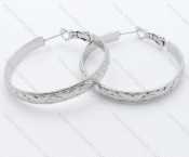 Wholesale Stainless Steel Line Earrings - KJE050629