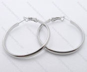 Wholesale Stainless Steel Line Earrings - KJE050630