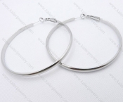 Wholesale Stainless Steel Line Earrings - KJE050632