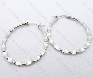 Wholesale Stainless Steel Line Earrings - KJE050642