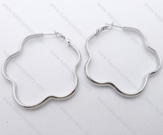 Wholesale Stainless Steel Line Earrings - KJE050647
