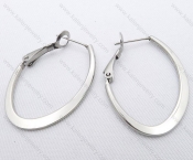 Wholesale Stainless Steel Line Earrings - KJE050651