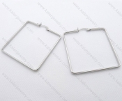 Wholesale Stainless Steel Line Earrings - KJE050654