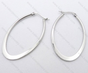 Wholesale Stainless Steel Line Earrings - KJE050655