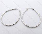 Wholesale Stainless Steel Line Earrings - KJE050659