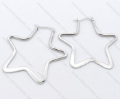Wholesale Stainless Steel Line Earrings - KJE050683