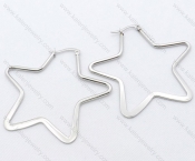 Wholesale Stainless Steel Line Earrings - KJE050685