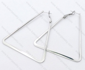 Wholesale Stainless Steel Line Earrings - KJE050686