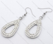Wholesale Stainless Steel Line Earrings - KJE050695