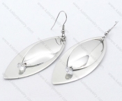 Wholesale Stainless Steel Line Earrings - KJE050701