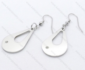 Wholesale Stainless Steel Line Earrings - KJE050702