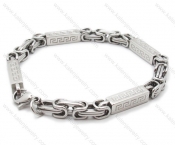 Wholesale Stainless Steel Stamping Bracelets - KJB140001