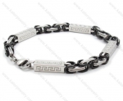 Wholesale Stainless Steel Stamping Bracelets - KJB140002